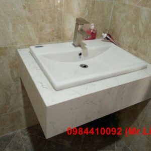 ĐÁ THẠCH ANH ỐP LAVABO PQ270